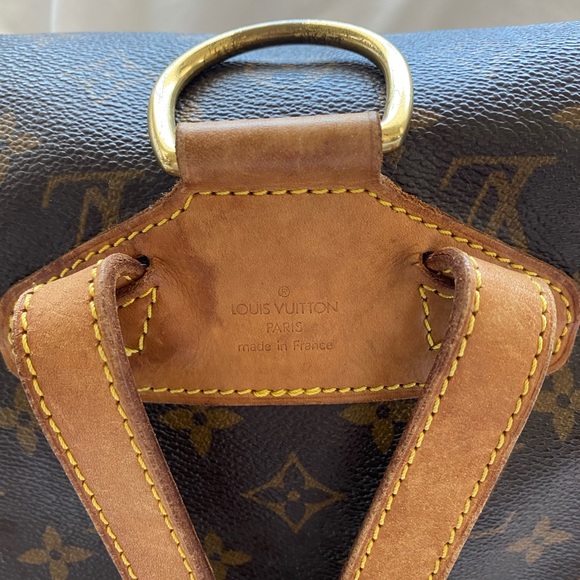 Authentic Louis Vuitton Montsouris MM Backpack